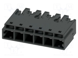 PCB headers, nominal cross section: 4 mm2, color: black, nom