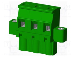 Connector: pluggable terminal block; plug; female; angled 90°