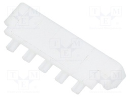 Contacts locking plate; 3mm; PIN: 10; Layout: 2x5