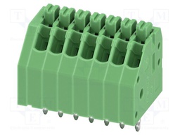 PCB terminal block, nominal current: 2 A, rated voltage (III