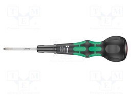 Screwdriver; Phillips; PH1; 215mm; Kraftform Ball-Grip 1850