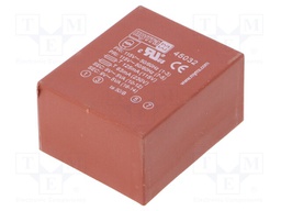 Transformer: encapsulated; 10VA; 115/230VAC; 9V; 9V; 556mA; 556mA
