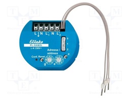 Executive module; flush mount; 230VAC; Ch: 2; IN: 2; OUT: 250VAC/5A