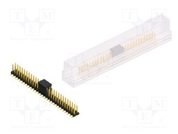 Connector: pin strips; pin header; male; PIN: 56; 2.54mm; SMT; 2x28