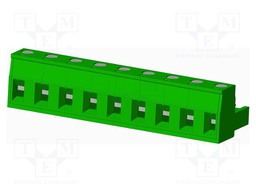 Connector: pluggable terminal block; plug; female; straight; 12A