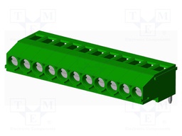 Connector: PCB terminal block; terminal; Plating: tinned; on PCBs