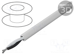 Wire; LonWorks; 1x2x16AWG; stranded; Cu; LSZH; white; 305m; CPR: Dca