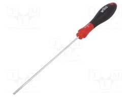 Screwdriver; slot; Size: 3,0x0,5mm; Series: SoftFinish®