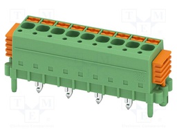 PCB direct plug, nominal cross section: 2.5 mm2, color: gree
