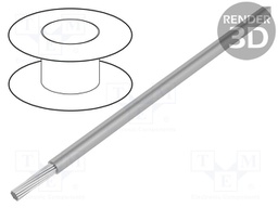 Wire; ÖLFLEX® HEAT 180 SiF; stranded; Cu; 1.5mm2; silicone; grey
