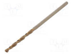 Drill bit; for metal; Ø: 1.5mm; L: 40mm; HSS; Working part len: 18mm
