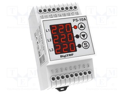 Monitoring relay; phase sequence,AC voltage,phase failure