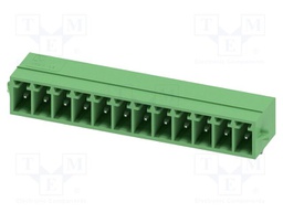 PCB headers, nominal cross section: 1.5 mm?, color: green, n