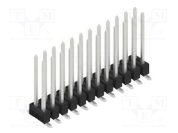 Connector: pin strips; pin header; male; PIN: 24; 2.54mm; SMT; 2x12