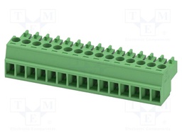 PCB connector, nominal cross section: 1.5 mm?, color: green,