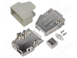 Enclosure for connectors: D-Sub; D-Sub 9pin,D-Sub HD 15pin