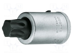 Socket; Bit: Torx®; Size: T80; 3/4"; 80mm; Chrom-vanadium steel