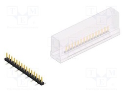 Connector: pin strips; pin header; male; PIN: 15; 2mm; SMT; 1x15