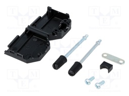 Enclosure: for D-Sub connectors; D-Sub 9pin,D-Sub HD 15pin