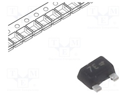 Transistor: PNP; bipolar; BRT; 50V; 100mA; 260mW; SOT723; R1: 1kΩ