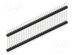 Connector: pin strips; pin header; male; PIN: 35; 2.54mm; THT; 1x35