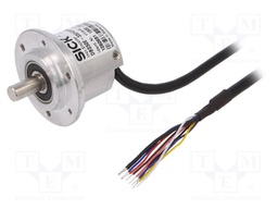 Encoder: incremental; Usup: 7÷30VDC; 360imp/revol; shaft 8mm; IP65