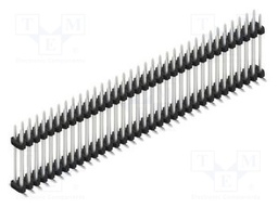 Connector: pin strips; pin header; male; PIN: 68; 2mm; SMT; 2x34