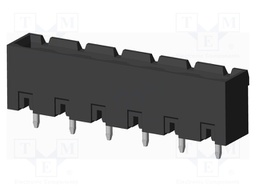 Connector: pluggable terminal block; socket; male; on PCBs
