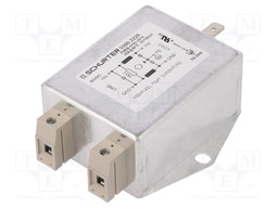 Power Line Filter, Chassis, General Purpose, 80 VDC, 20 A, Single Phase, 1 Stage, Chassis Mount