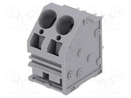 PCB terminal block; angled; 10mm; ways: 2; on PCBs; 0.2÷16mm2; 66A