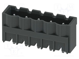PCB headers, nominal cross section: 2.5 mm?, color: black, n