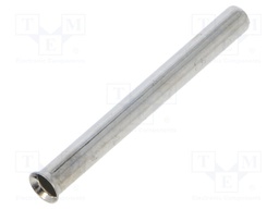 Tip: bootlace ferrule; non-insulated; copper; 6mm2; 40mm; tinned