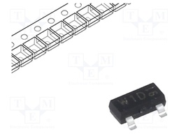 Transistor: NPN; bipolar; 300V; 0.1A; 250mW; SOT23