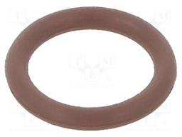 O-ring gasket; FPM; D: 1.5mm; Øint: 8mm; brown; -20÷200°C