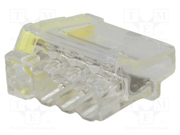 Installation quick splice; spring clamp; 2.5mm2; 450V; 24A; grey