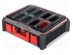 Container: collective; with boxes; black; 445x368x126mm; CMX 40