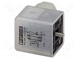 Connector: valve connector; plug; form A; female; PIN: 3; IP65; PG9