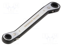 Wrench; box,with ratchet; 8mm,9mm; Speeder