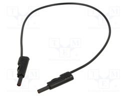 Test lead; 60VDC; 30VAC; 16A; insulated,with 4mm axial socket