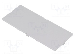 Front panel; with frame,with holder; grey