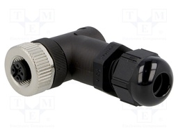 Plug; M12; PIN: 5; female; A code-DeviceNet / CANopen; for cable