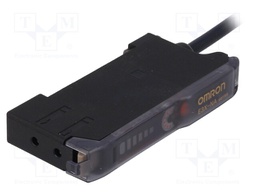 Sensor: optical fibre amplifier; NPN; IP50; Connection: lead 2m