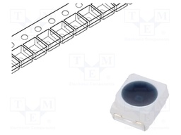 Phototransistor; Dim: 3.5x2.8x1.9mm; λp max: 550nm; Lens: blue