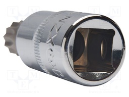 Wrench; socket spanner,spline (12-angles); XZN M16; 1/2"; 60mm