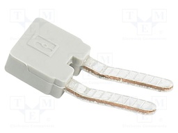 Insertion bridge, fully insulated, for connectors with 5.0 o