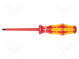 Screwdriver; insulated; Torx®; TX07; Blade length: 80mm; 1kVAC