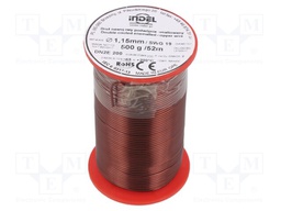 Coil wire; double coated enamelled; 1.15mm; 500g; -65÷200°C