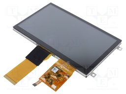 Display: TFT; 7"; 1024x600; Window dimensions: 154.21x85.92mm