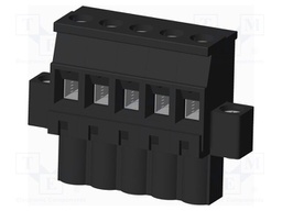 Connector: pluggable terminal block; plug; female; angled 90°