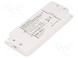 Power supply: switched-mode; LED; 6W; 12VDC; 0.5A; 185÷265VAC; IP20